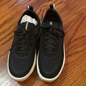 Sorel Women’s Black and White Sneakers